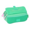 Portaoggetti Triplo Benetton Mint Verde 21,5 x 10 x 8 cm