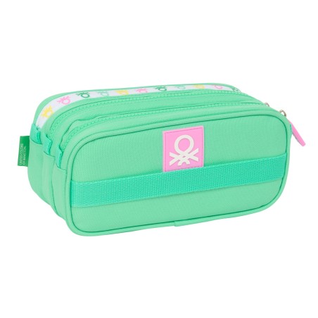 Portaoggetti Triplo Benetton Mint Verde 21,5 x 10 x 8 cm
