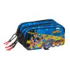 Portaoggetti Triplo Hot Wheels Let's race Azzurro Nero 21,5 x 10 x 8 cm