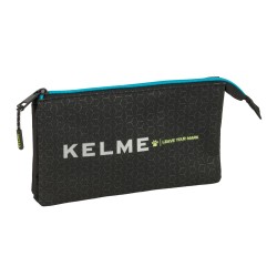 Portaoggetti Triplo Kelme Iron Nero 22 x 12 x 3 cm