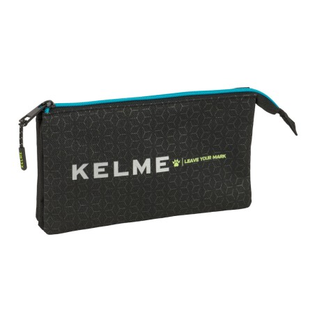 Portaoggetti Triplo Kelme Iron Nero 22 x 12 x 3 cm