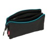 Portaoggetti Triplo Kelme Iron Nero 22 x 12 x 3 cm