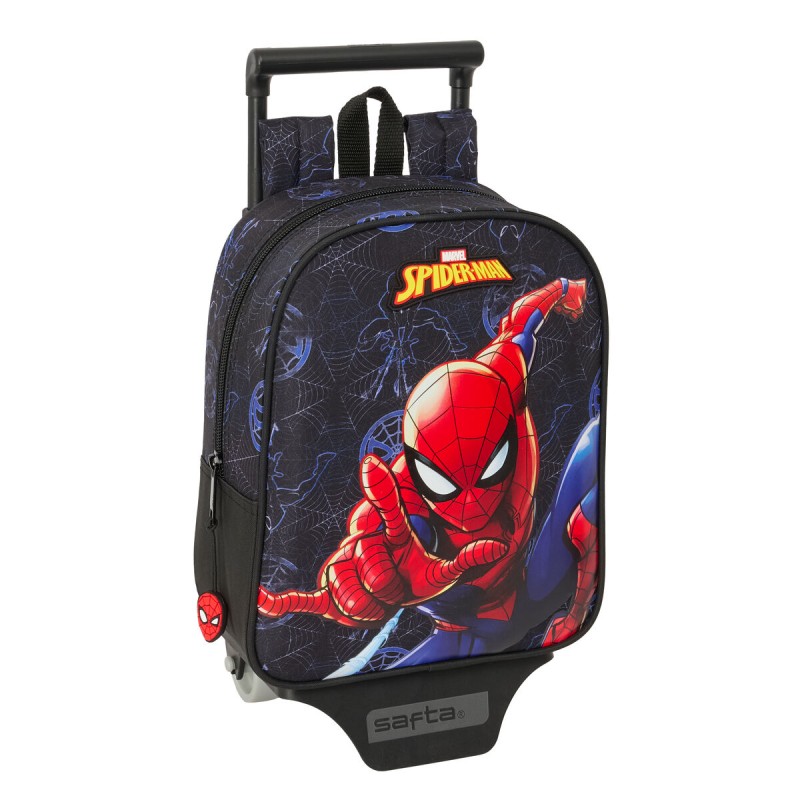 Trolley per la Scuola Spider-Man Attack Nero 22 x 27 x 10 cm Trolley per la Scuola Spider-Man Attack Nero 22 x 27 x 10 cm