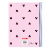 Quaderno con Anelli Minnie Mouse Naive Rosa 80 Pagine