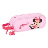 Portaoggetti Doppio Minnie Mouse Naive Rosa 21 x 8 x 6 cm