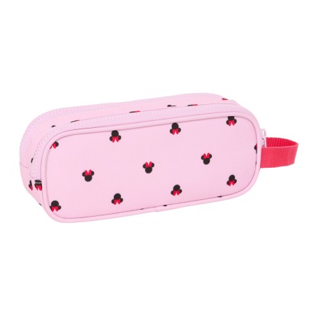 Portaoggetti Doppio Minnie Mouse Naive Rosa 21 x 8 x 6 cm