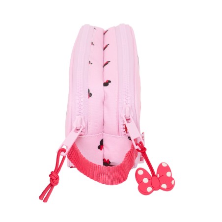 Portaoggetti Doppio Minnie Mouse Naive Rosa 21 x 8 x 6 cm
