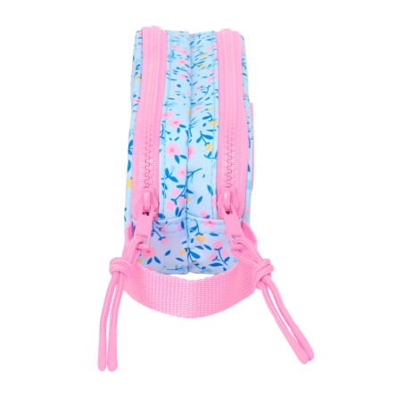 Portaoggetti Doppio Vicky Martín Berrocal Paraíso Rosa Azzurro Chiaro 21 x 8 x 6 cm