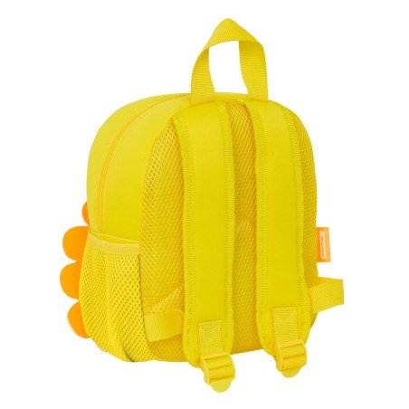 Zaino per Bambini Safta Leon Giallo 20 x 25 x 9 cm