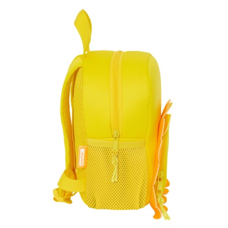 Zaino per Bambini Safta Leon Giallo 20 x 25 x 9 cm