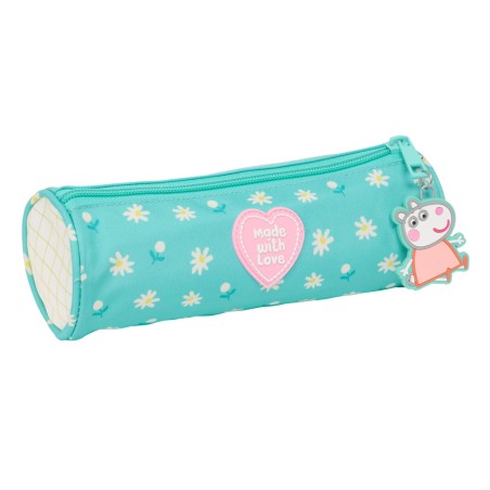 Necessaire Peppa Pig Pretty flowers Giallo Menta 20 x 7 x 7 cm