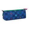 Necessaire Benetton Damero Blu Marino 21 x 8 x 7 cm
