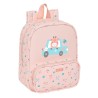 Zaino per Bambini Safta Jirafa Corallo 22 x 27 x 10 cm