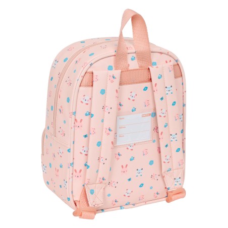 Zaino per Bambini Safta Jirafa Corallo 22 x 27 x 10 cm