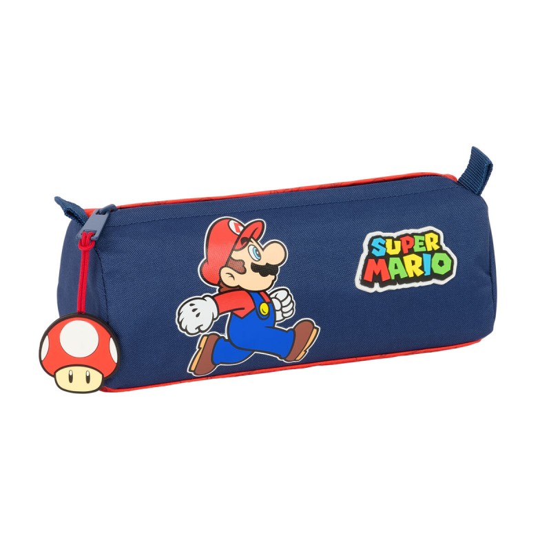 Necessaire Super Mario Trick Rosso Blu scuro 21 x 8 x 7 cm Necessaire Super Mario Trick Rosso Blu scuro 21 x 8 x 7 cm