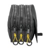 Portaoggetti Triplo Munich Topo Nero 21,5 x 10 x 8 cm