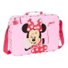 Borsa per la scuola Minnie Mouse Naive Rosa 38 x 28 x 6 cm
