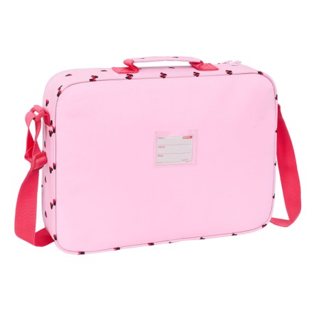 Borsa per la scuola Minnie Mouse Naive Rosa 38 x 28 x 6 cm