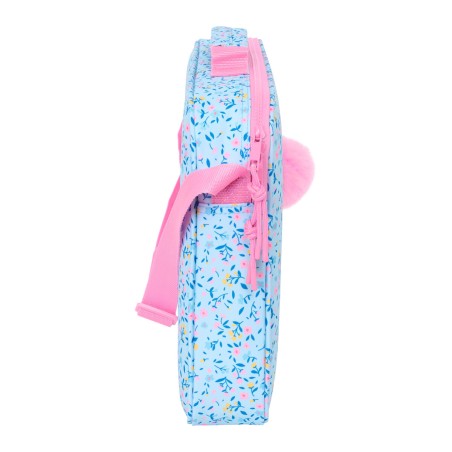Borsa per la scuola Vicky Martín Berrocal Paraíso Rosa Azzurro Chiaro 38 x 28 x 6 cm