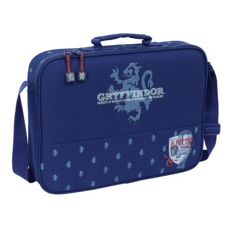 Borsa per la scuola Harry Potter Captain Blu Marino 38 x 28 x 6 cm