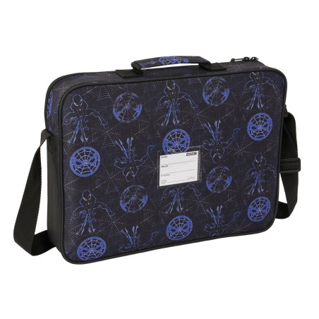 Borsa per la scuola Spider-Man Attack Nero 38 x 28 x 6 cm