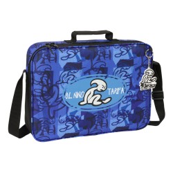 Borsa per la scuola El Niño Roller Azzurro Nero 38 x 28 x 6 cm