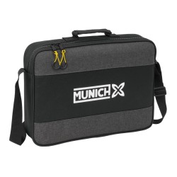 Borsa per la scuola Munich Topo Nero 38 x 28 x 6 cm