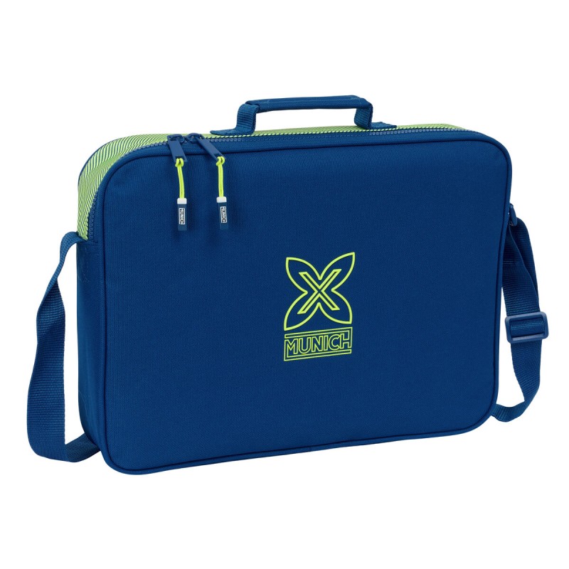 Borsa per la scuola Munich North Blu Marino 38 x 28 x 6 cm