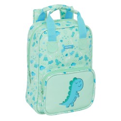 Zaino per Bambini Safta Dino Verde 20 x 28 x 8 cm