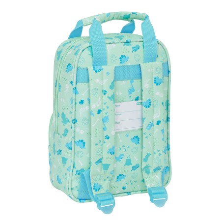 Zaino per Bambini Safta Dino Verde 20 x 28 x 8 cm