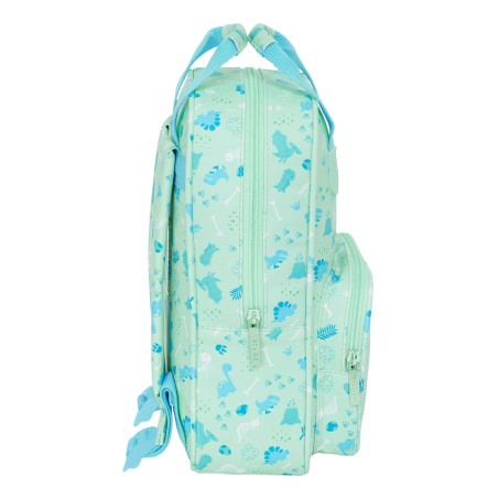Zaino per Bambini Safta Dino Verde 20 x 28 x 8 cm