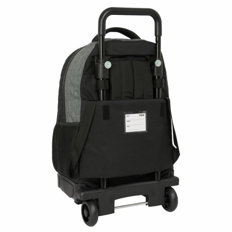 Trolley per la Scuola BlackFit8 Old school Nero Grigio 33 x 45 x 22 cm