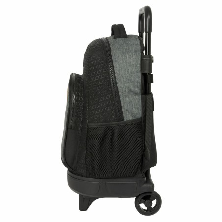 Trolley per la Scuola BlackFit8 Old school Nero Grigio 33 x 45 x 22 cm
