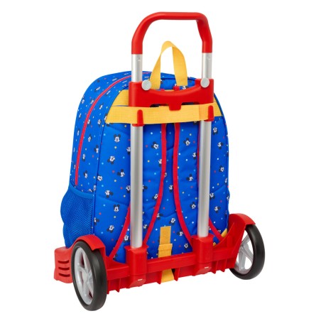 Trolley per la Scuola Mickey Mouse Clubhouse Good day Azzurro 33 x 42 x 14 cm