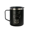 Tazza Thermos con Coperchio F.C. Barcelona Blu Marino Acciaio inossidabile