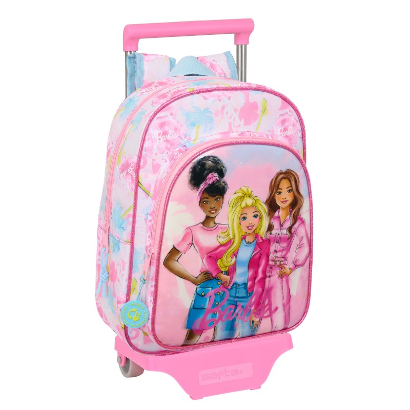 Trolley per la Scuola Barbie Painterly Rosa Blu cielo 26 x 11 x 67 cm 26 x 34 x 11 cm Trolley per la Scuola Barbie Painterly Rosa Blu cielo 26 x 11 x 67 cm 26 x 34 x 11 cm