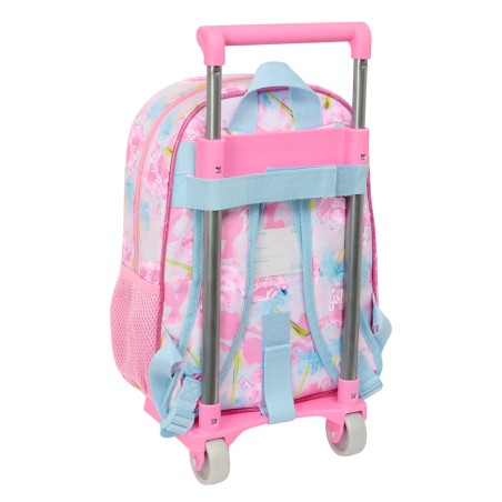 Trolley per la Scuola Barbie Painterly Rosa Blu cielo 26 x 11 x 67 cm 26 x 34 x 11 cm