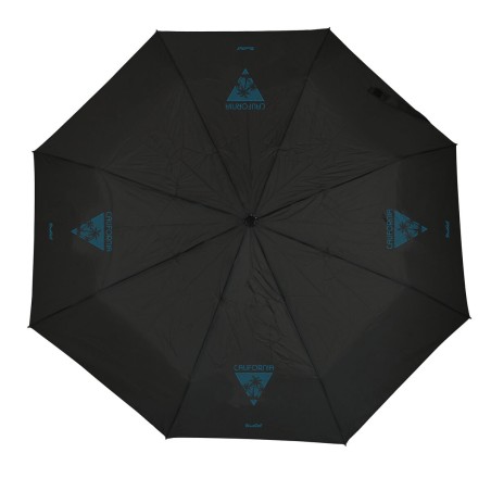 Ombrello Pieghevole BlackFit8 California Azzurro Nero Ø 98 cm