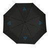 Ombrello Pieghevole BlackFit8 California Azzurro Nero Ø 98 cm