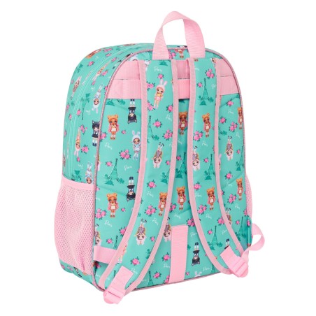 Zaino Scuola Na!Na!Na! Surprise Bunny Rosa Turchese 33 x 42 x 14 cm