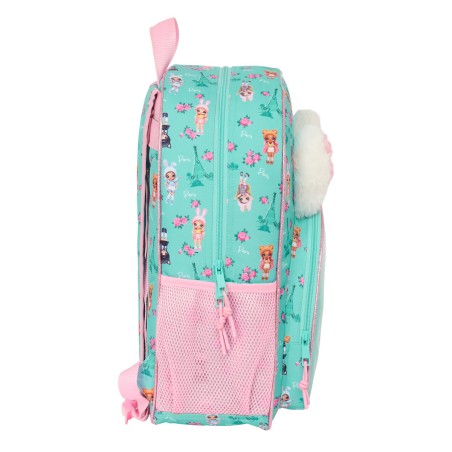 Zaino Scuola Na!Na!Na! Surprise Bunny Rosa Turchese 33 x 42 x 14 cm