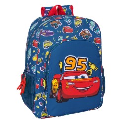 Zaino Scuola Cars Racing Blu Marino 33 x 42 x 14 cm