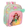 Zaino Scuola Disney Princess Bloom Verde Rosa 32 x 38 x 12 cm