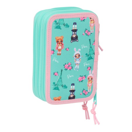 Plumier Triplo Na!Na!Na! Surprise Bunny Rosa Turchese 12,5 x 19,5 x 5,5 cm 37 Pezzi