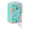 Plumier Triplo Na!Na!Na! Surprise Bunny Rosa Turchese 12,5 x 19,5 x 5,5 cm 37 Pezzi