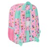 Zaino Scuola SuperKitties Rosa Turchese 26 x 34 x 11 cm