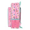 Zaino Scuola SuperKitties Rosa Turchese 26 x 34 x 11 cm