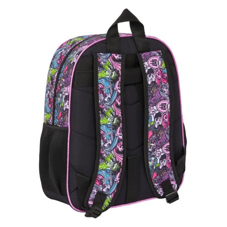 Zaino Scuola Monster High Drama Multicolore 32 x 38 x 12 cm