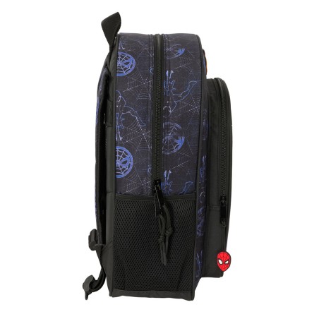 Zaino Scuola Spider-Man Attack Nero 32 x 38 x 12 cm