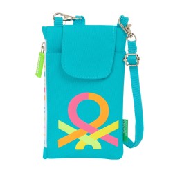 Borsa per Cellulare Benetton Summer Azzurro